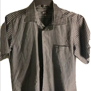 Men’s short sleeve casual button down Hugo Boss M